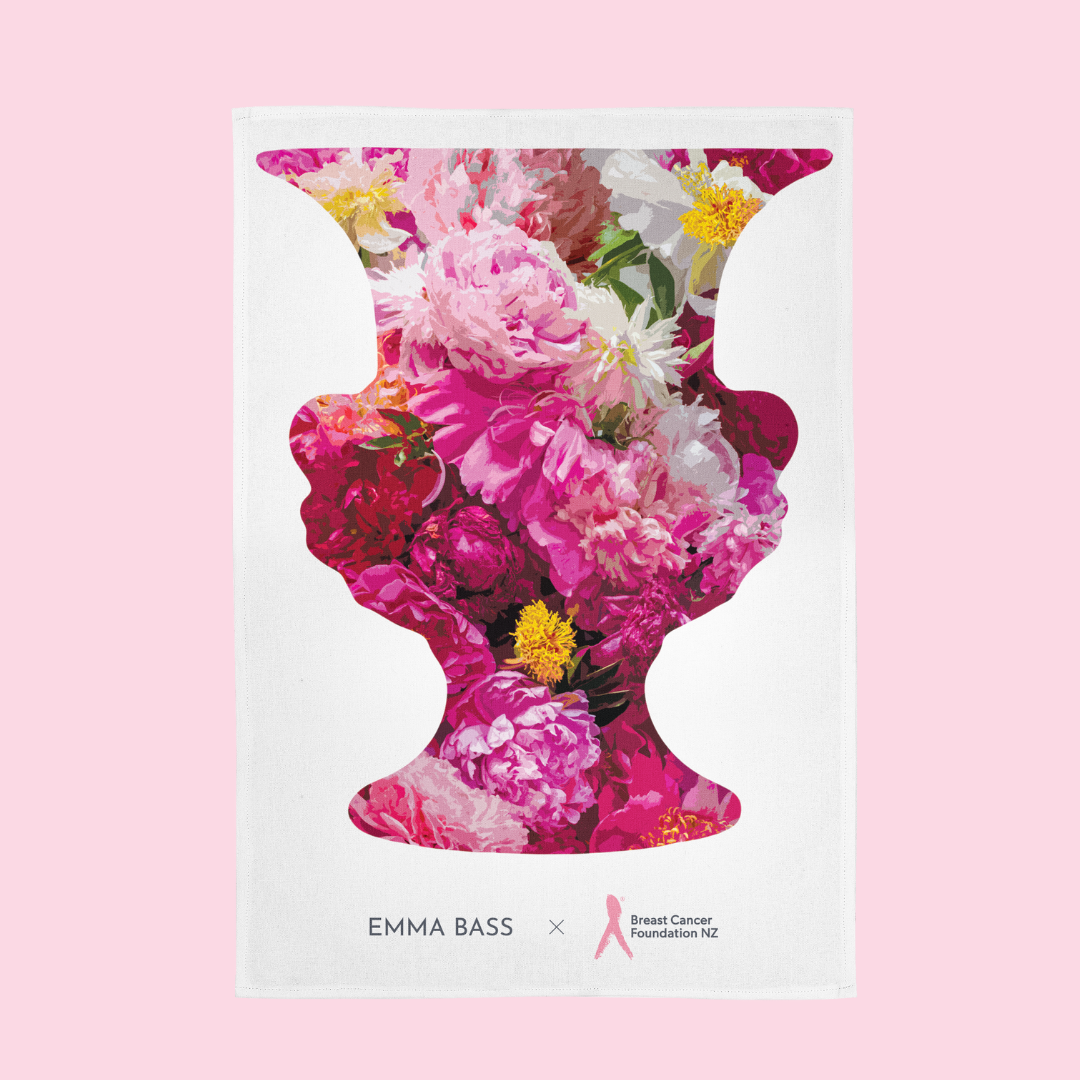 Limited edition tea towel by Emma Bass 🌸