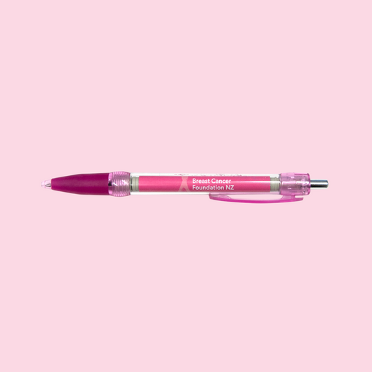 Pink ribbon pen