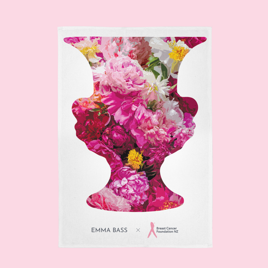 Limited edition tea towel by Emma Bass 🌸