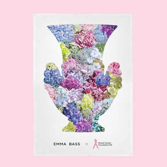 Limited edition 2025 tea towel by Emma Bass 🌸